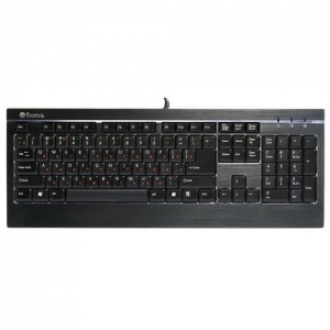 Enermax Aurora Premium KB007U-B, USB2.0, корпус из алюминия, 2x USB Hub, микрофон и наушники, Audio I/O, Black